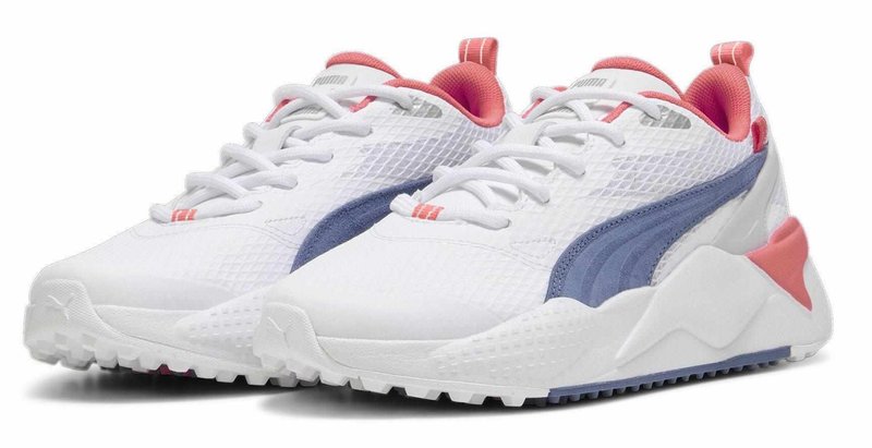 Puma Gs-X Efekt Damen Golfschuhe, weiss/inky blue/ravish
