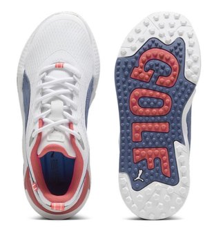 Puma Gs-X Efekt Damen Golfschuhe, weiss/inky blue/ravish