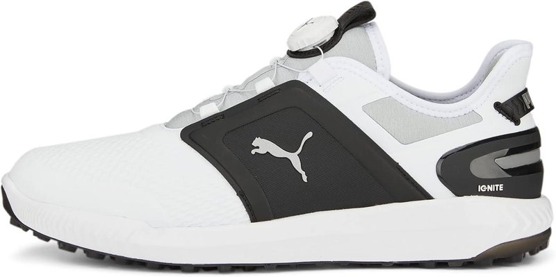 Puma Ignite Elevate Disc Herren Golfschuhe, weiss/schwarz