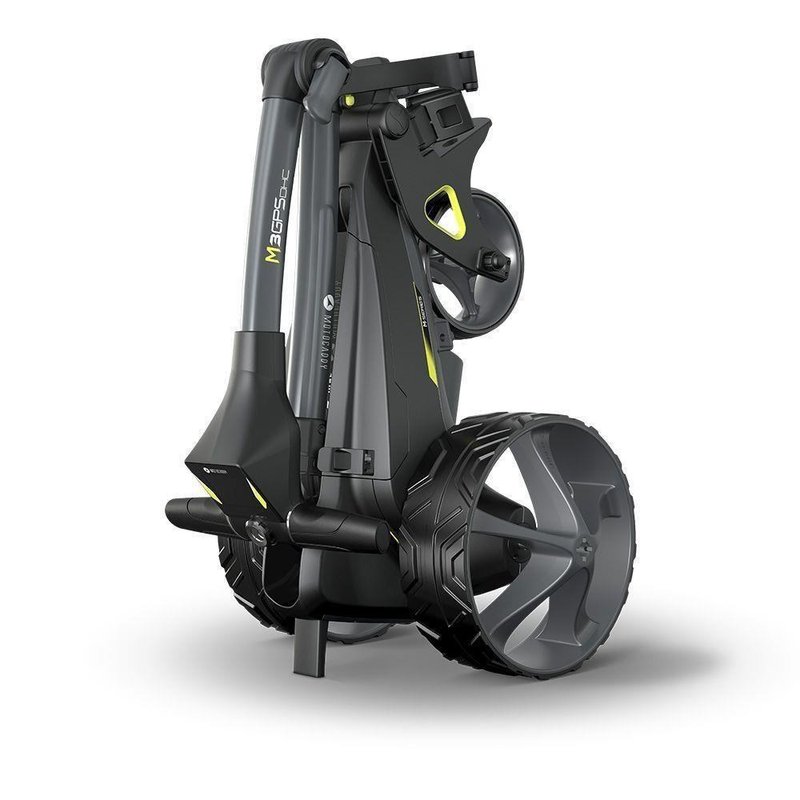 Motocaddy M3 GPS DHC Elektrotrolley, Ultra-Lithium-Akku