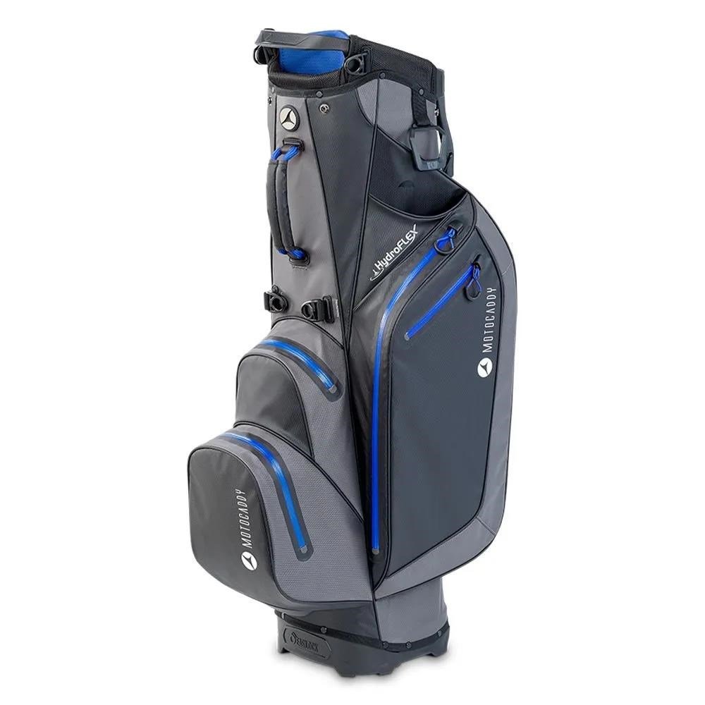 Motocaddy HydroFLEX Standbag, grau/blau