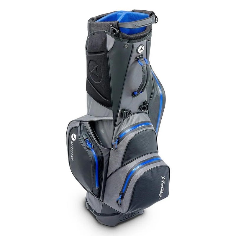 Motocaddy HydroFLEX Standbag, grau/blau