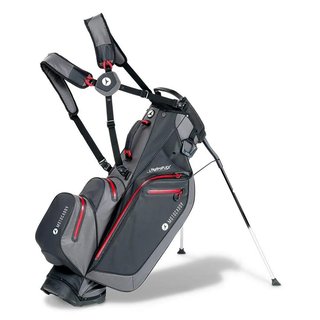 Motocaddy HydroFLEX Standbag, grau/rot
