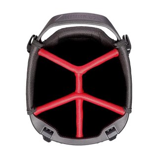 Motocaddy HydroFLEX Standbag, grau/rot