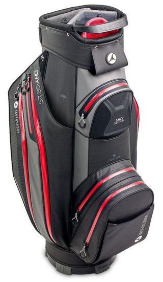 Motocaddy Dry Series Cartbag, grau/rot