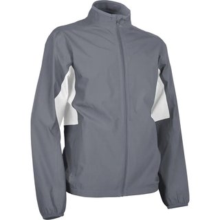 Sun Mountain Monsoon Waterproof Herrenjacke, grau/weiss