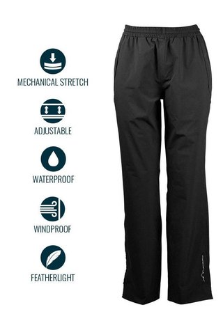 Sun Mountain Monsoon Waterproof Herren Golfhose, schwarz