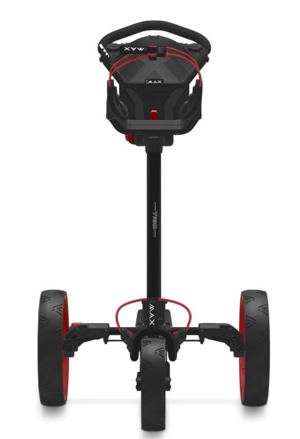 Big Max Blade Trio Golf Trolley, schwarz/rot