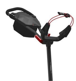 Big Max Blade Trio Golf Trolley, schwarz/rot