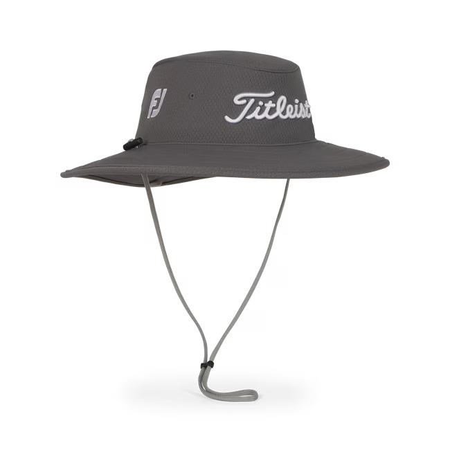 Titleist Tour Aussie Herren Bucket Hut, grau