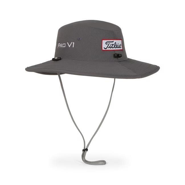 Titleist Tour Aussie Herren Bucket Hut, grau