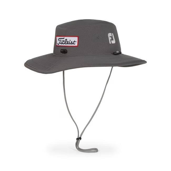 Titleist Tour Aussie Herren Bucket Hut, grau