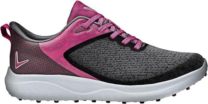 Callaway Anza Aero Damen Golfschuhe, grau/lila