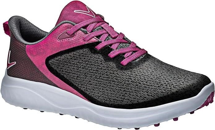 Callaway Anza Aero Damen Golfschuhe, grau/lila