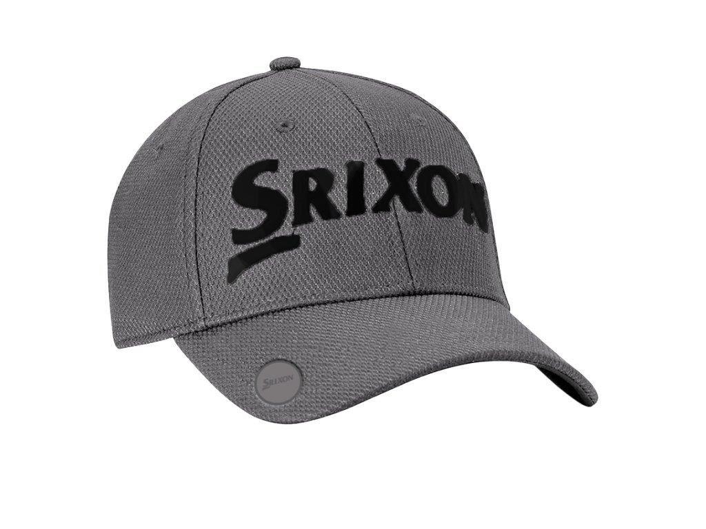 Srixon Ball Marker Golfcap, grau + Ballmarker