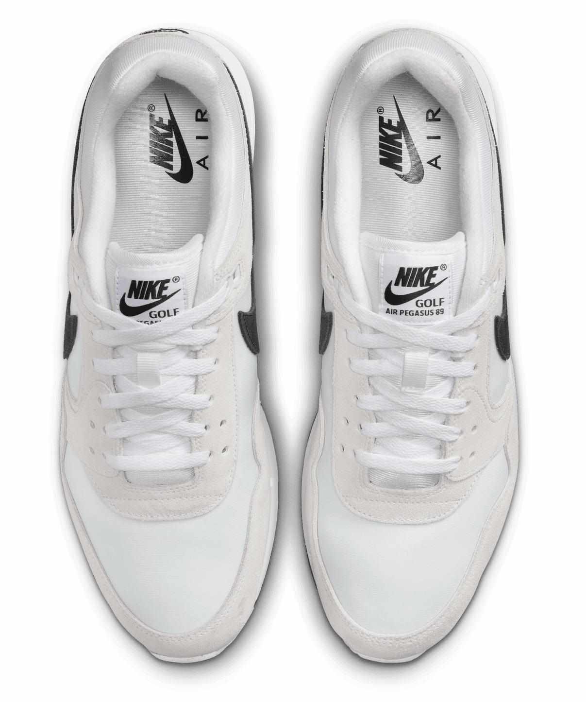 Nike Air Pegasus '89 G Unisex Golfschuhe, weiss/schwarz
