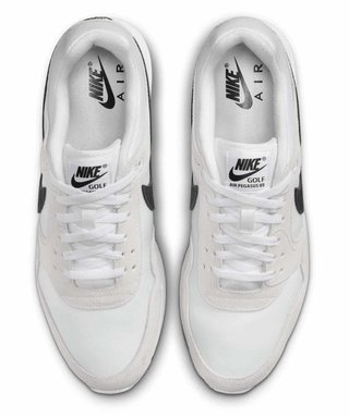 Nike Air Pegasus '89 G Unisex Golfschuhe, weiss/schwarz