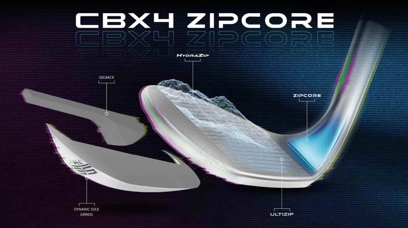 Cleveland CBX4 Zipcore Herren Wedge, Graphit
