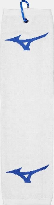 Mizuno RB Tri Fold Golfhandtuch, weiss
