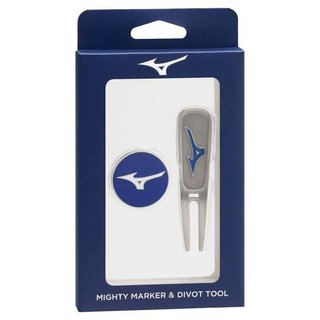 Mizuno RB Pitchfork & Marker Set, silber/blau