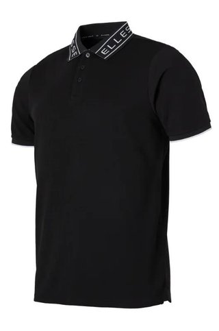 Ellesse Algari Herren Poloshirt, schwarz