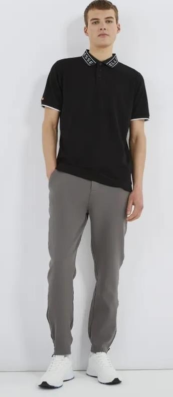Ellesse Algari Herren Poloshirt, schwarz