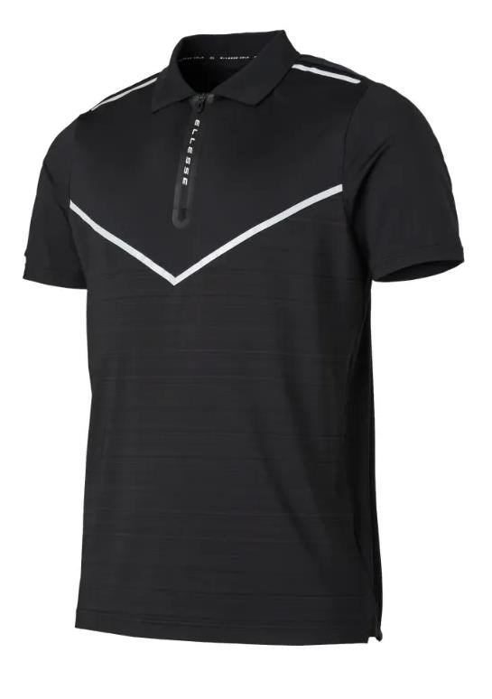 Ellesse Fresci Herren Poloshirt, schwarz
