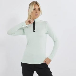 Ellesse Juliano 1/2 Zip Damen Sweatshirt, hellgrün