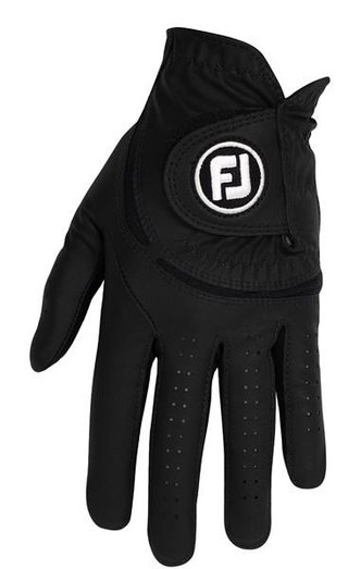 FootJoy WeatherSof Damen Golfhandschuh, schwarz