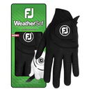 FootJoy WeatherSof Damen Golfhandschuh, schwarz