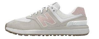 New Balance 574 Greens V2 Damen Golfschuhe, beige/rosa