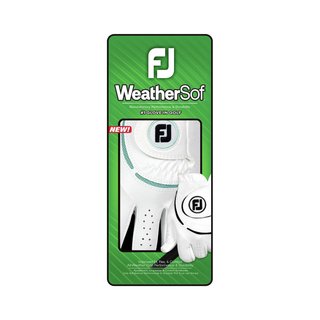 FootJoy WeatherSof Damen Golfhandschuh, weiss/sea glass