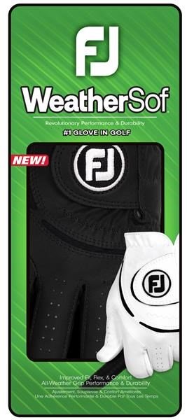 FootJoy WeatherSof Herren Handschuh, schwarz