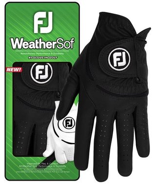 FootJoy WeatherSof Herren Handschuh, schwarz