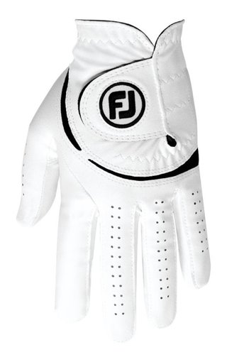 FootJoy WeatherSof Herren Handschuh, weiss/schwarz