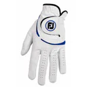 FootJoy WeatherSof Herren Handschuh, weiss/blau