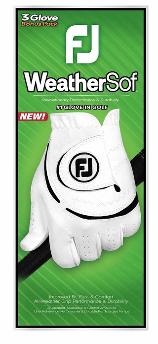FootJoy WeatherSof Herren Handschuh, 3Stk.