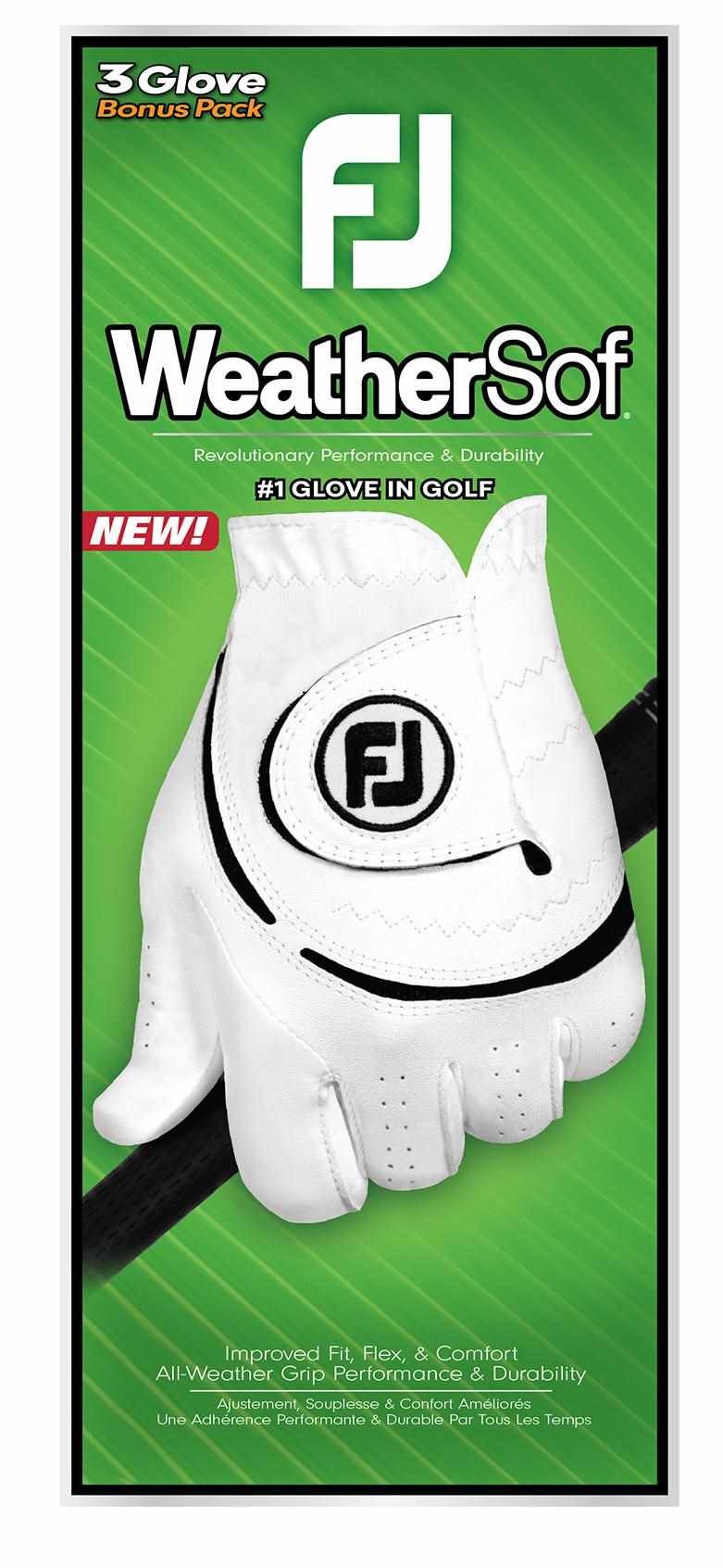 FootJoy WeatherSof Herren Handschuh, 3Stk.