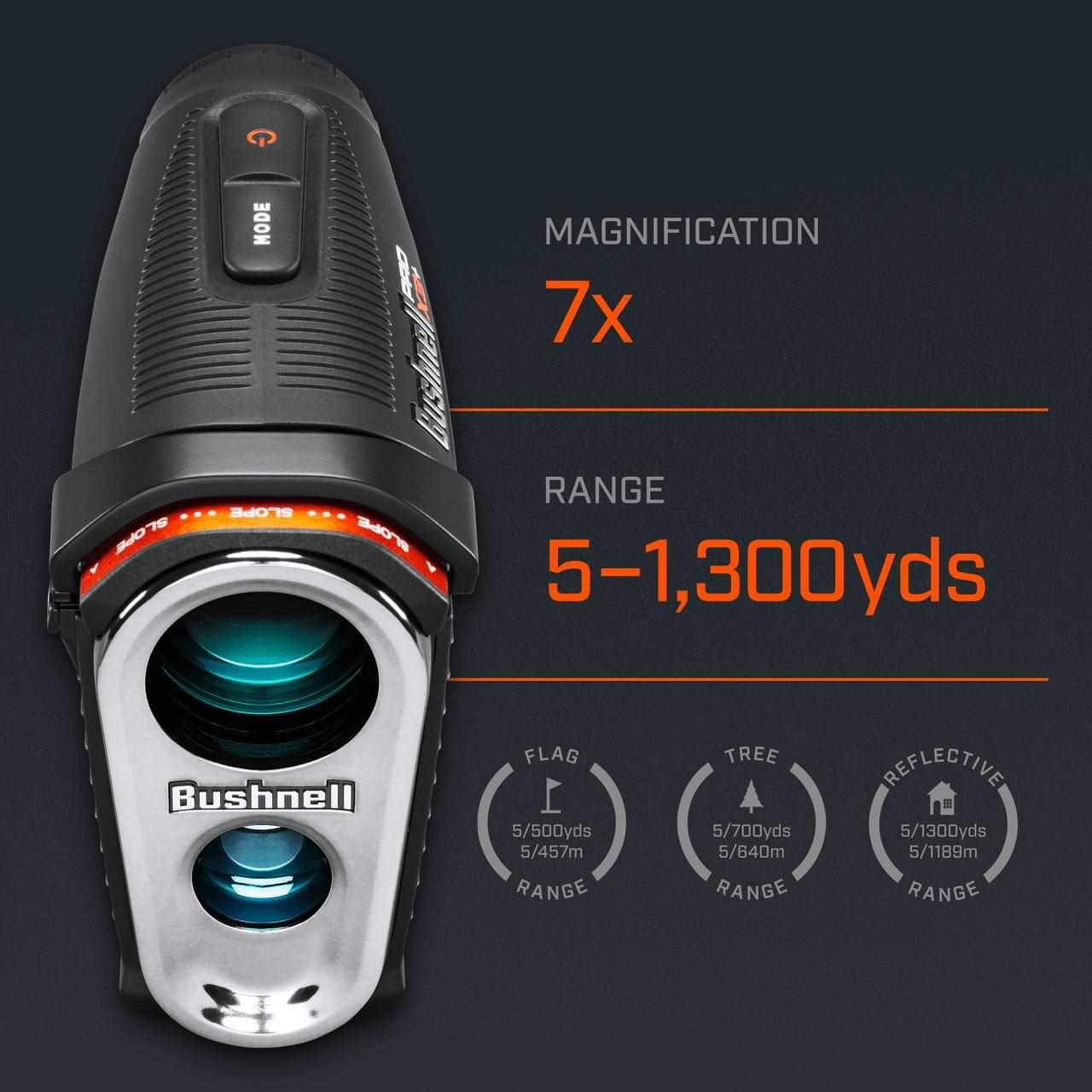 Bushnell PRO X3+ Link Laser-Entfernungsmesser