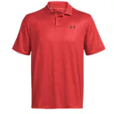 Under Armour Performance 3.0 Printed Herren Poloshirt, rot