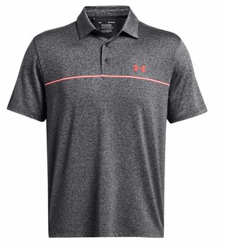 Under Armour Playoff 3.0 Printed Herren Poloshirt, grau