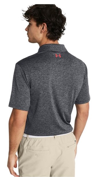 Under Armour Playoff 3.0 Printed Herren Poloshirt, grau