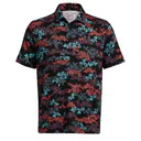 Under Armour Playoff 3.0 Printed Herren Poloshirt, schwarz