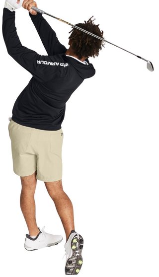 Under Armour Playoff Hoodie Herren Sweatshirt, schwarz
