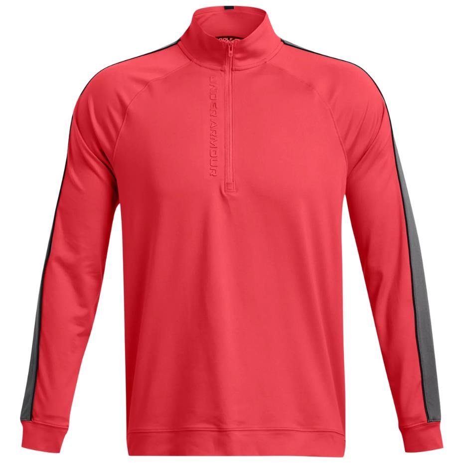 Under Armour Storm Midlayer 1/2 Zip Herren Sweatshirt, rot/schwarz