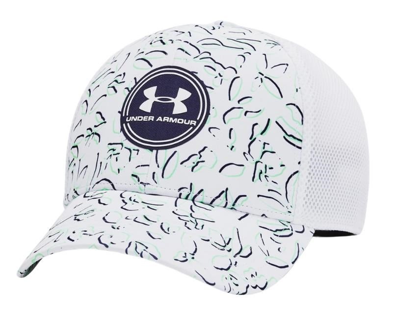 Under Armour Iso-chill Driver Mesh Herren Cap, weiss