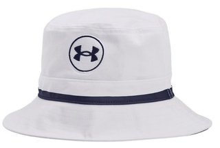 Under Armour Unisex Driver Herren Bucket Hut, weiss