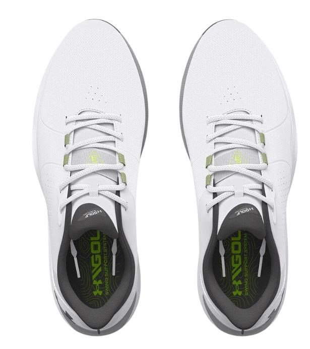 Under Armour Drive Pro Wide Herren Golfschuhe, weiss