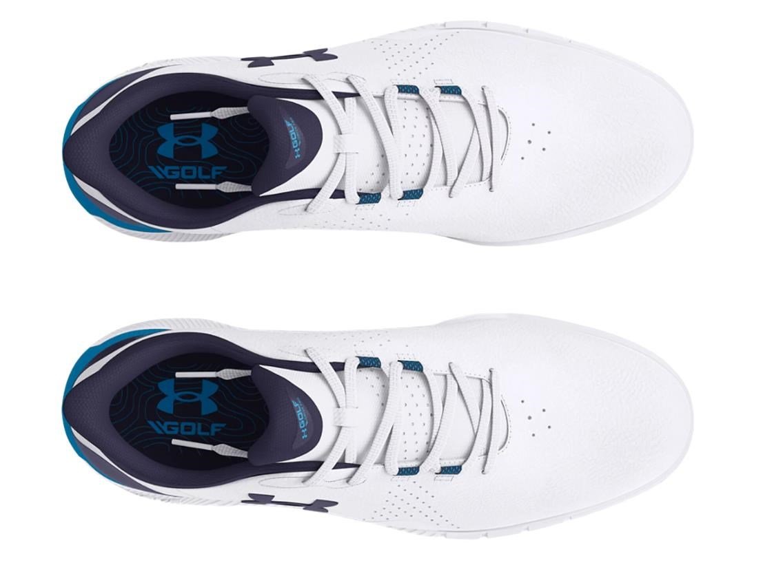Under Armour Drive Fade SL Herren Golfschuhe, weiss/blau