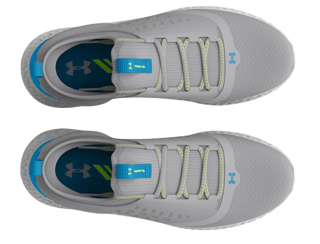 Under Armour GS Charged Phantom SL Junior Golfschuhe, grau/blau